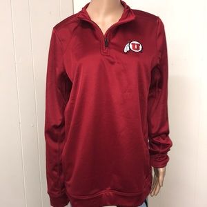 Utah Utes quarter zip pullover size extra large